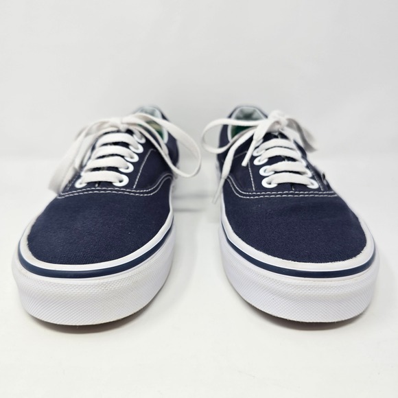 Vans Era Navy Blue Canvas Low Top Skate Sneakers Mens 6.5 721565 - Picture 3 of 16